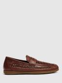 Rodd & Gunn Gisborne Huarache Slip On in Redwood Brown 46
