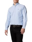 Rodd & Gunn Gunn Oxford Sports Fit Shirt in Cornflower L
