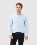 Rodd & Gunn Gunn Oxford Sports Fit Shirt in Cornflower XXXL