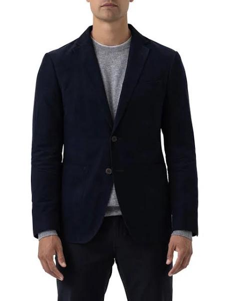Rodd & Gunn Saint Bathans Sports Fit Jacket in Navy L