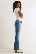 Rollas Women's Dallas Low Bootcut Jeans Karen Blue, Size 32