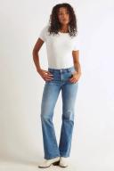 Rollas Womens Dallas Low Bootcut Jeans Karen Blue Size 26