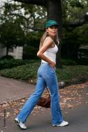 Rollas Womens Dallas Low Bootcut Jeans Karen Blue Size 26