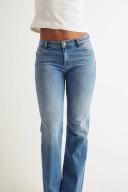 Rollas Womens Dallas Low Bootcut Jeans Karen Blue Size 26