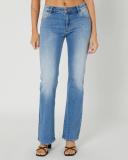 Rollas Womens Dallas Low Bootcut Jeans Karen Blue Size 26