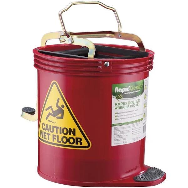 Roller Wringer Bucket Red