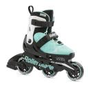 Rollerblade Microblade 3WD Aqua Kids Adjustable Inlines - Lucky Skates US 2-5