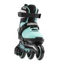 Rollerblade Microblade 3WD Aqua Kids Adjustable Inlines - Lucky Skates US 2-5