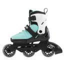 Rollerblade Microblade 3WD Aqua Kids Adjustable Inlines - Lucky Skates US 2-5