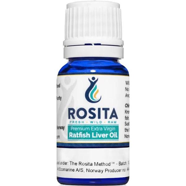Rosita Ratfish Liver Oil Extra Virgin RFLO - 10ml
