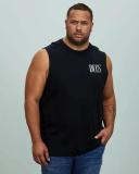Rosso Muscle - Vintage White, S - Deus Tees