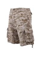 Rothco 2520 Vintage Camo Infantry Utility Shorts - Desert Digital Camo, M