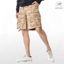 Rothco 2520 Vintage Camo Infantry Utility Shorts - Desert Digital Camo, M