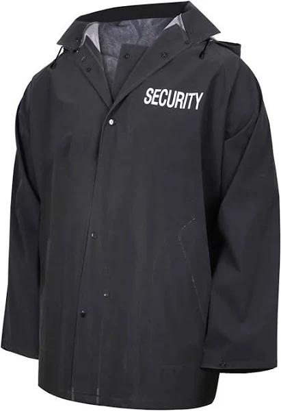 Rothco - Security Black Rain Jacket