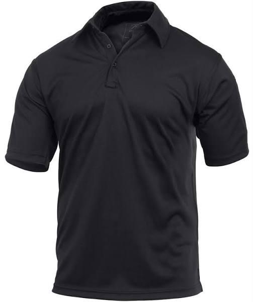 Rothco - Tactical Performance Black Polo Shirt