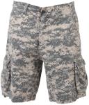 Rothco Vintage Infantry Utility Shorts, Desert Digital Camo | Xs
