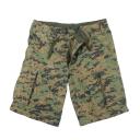 Rothco - Vintage Paratrooper Woodland Camo Cargo Shorts