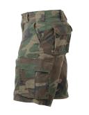 Rothco - Vintage Paratrooper Woodland Camo Cargo Shorts