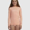 Roxy Beach Classics Long Sleeve Rash Vest in Pink 8