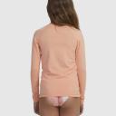 Roxy Beach Classics Long Sleeve Rash Vest in Pink 8
