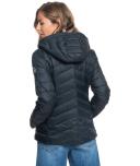 Roxy Coast Road Hooded Jacket - Anthracite