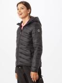 Roxy Coast Road Hooded Jacket - Anthracite