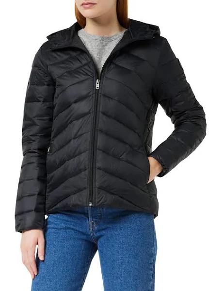 Roxy Coast Road Hooded Jacket - Anthracite