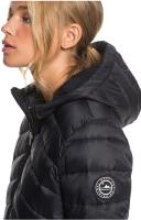 Roxy Coast Road Hooded Jacket - Anthracite