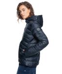 Roxy Coast Road Hooded Jacket - Anthracite