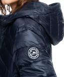 Roxy Coast Road Hooded Jacket - Anthracite