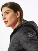 Roxy Coast Road Hooded Jacket - Anthracite