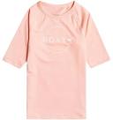 Roxy Girls Beach Classics 3/4 Sleeve Suntop - Peach- Swimwear Galore