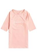 Roxy Girls Beach Classics 3/4 Sleeve Suntop - Peach- Swimwear Galore
