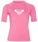 Roxy Kids' Logo Rashguard Swim Top Black