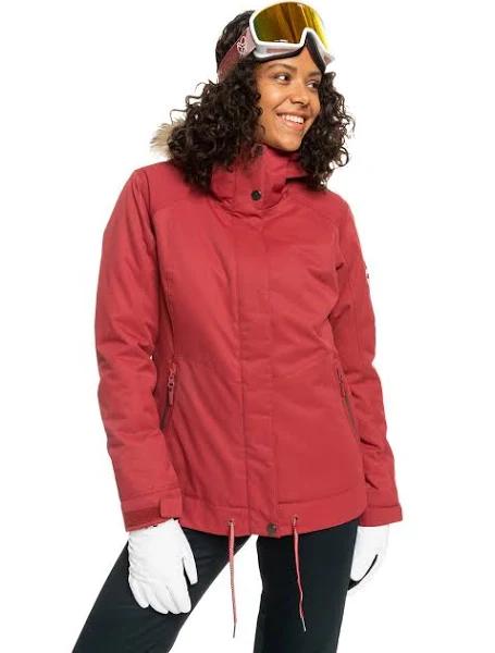 Roxy Meade Jacket Red Women - XXL