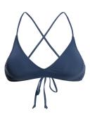 Roxy Side Beach Classics Athletic Triangle Bikini Top Blue XL Woman