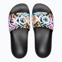 Roxy Slippy II Sliders - Black Multi