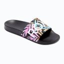 Roxy Slippy II Sliders - Black Multi