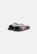 Roxy Slippy II Sliders - Black Multi