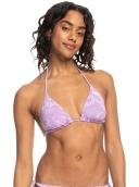 Roxy Surf.Kind.Kate. Triangle Bikini Top in Purple S