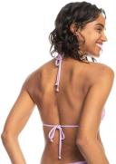 Roxy Surf.Kind.Kate. Triangle Bikini Top in Purple S