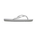 Roxy Viva IV Flip Flops - Metallic Silver