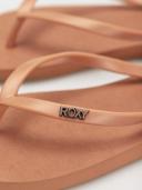 Roxy Viva IV Flip Flops - Tan