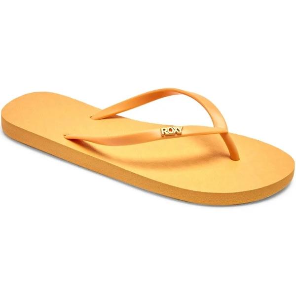 Roxy Viva IV Flip Flops - Yellow
