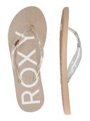 Roxy Viva Jelly Flip Flops - Champagne