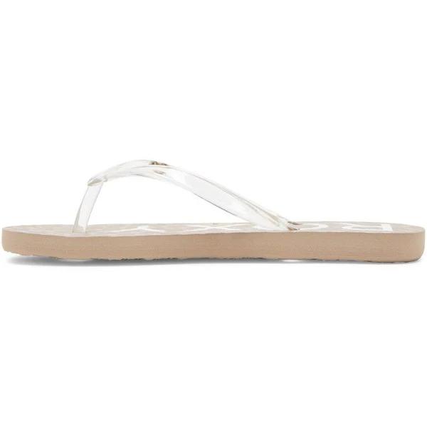 Roxy Viva Jelly Flip Flops - Champagne