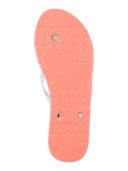 Roxy Viva Jelly Flip Flops - Hot Coral