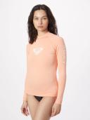 Roxy Whole Hearted Long Sleeve Rashguard Orange S