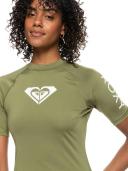 Roxy Whole Hearted Rash Vest - Azure Blue