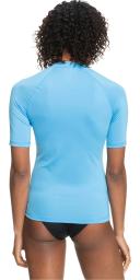 Roxy Whole Hearted Rash Vest - Azure Blue